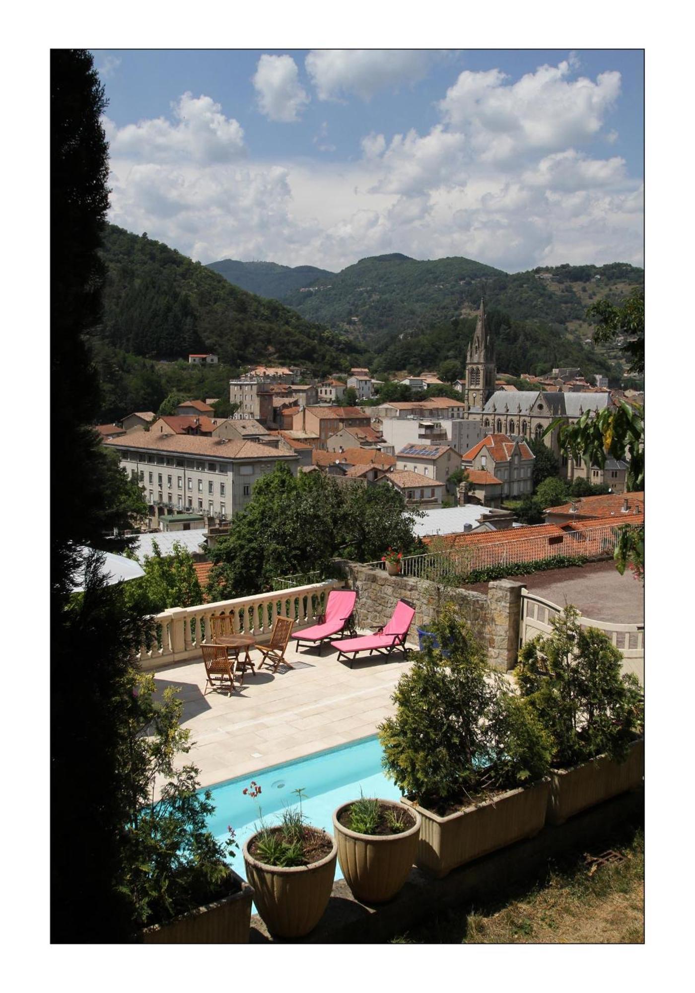 Villa Aimee Luxury Apartments With Heated Pool Vals-les-Bains Exteriör bild