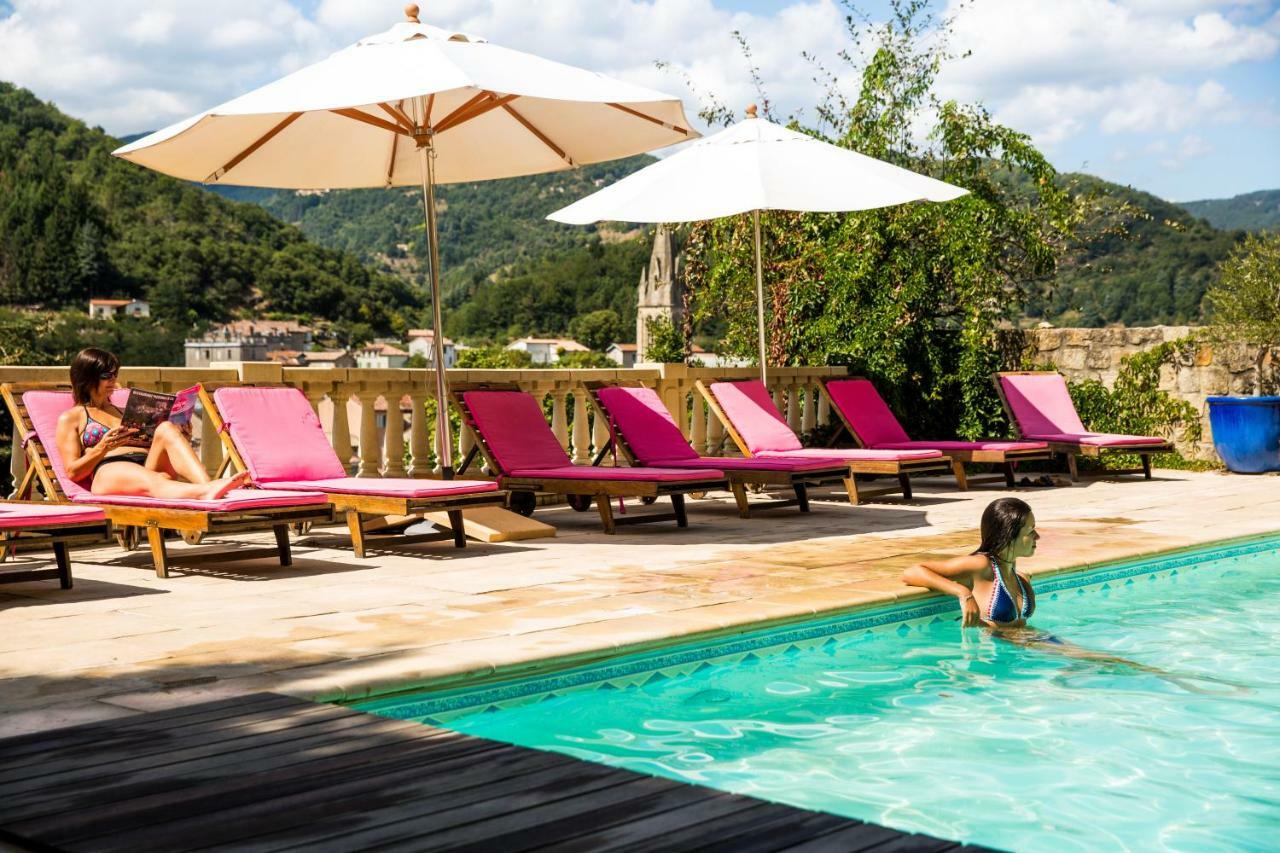 Villa Aimee Luxury Apartments With Heated Pool Vals-les-Bains Exteriör bild